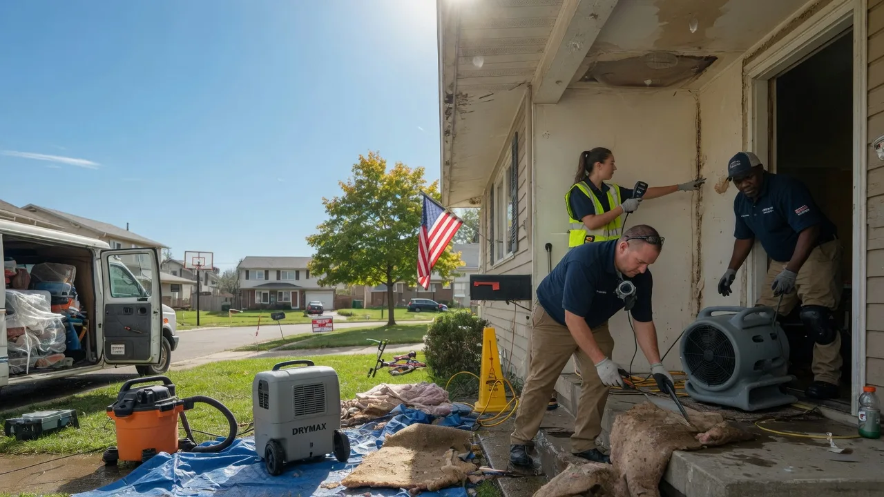 Water Damage Restoration in Cromwell, OK near me